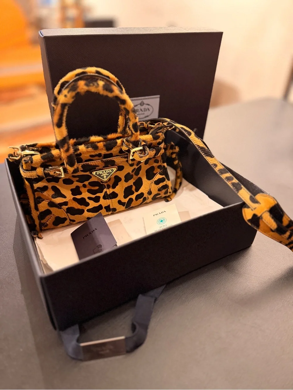 Prada authentic bonnie